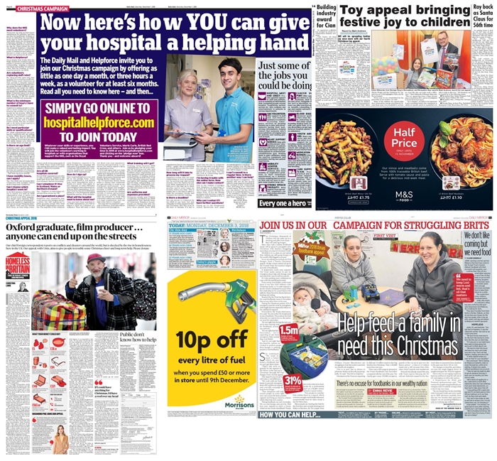 Charity appeals - montage 1 Charity appeals - montage 1