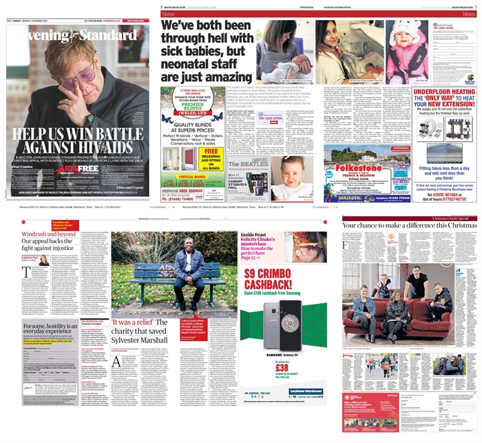 Charity appeals - montage 2 Charity appeals - montage 2