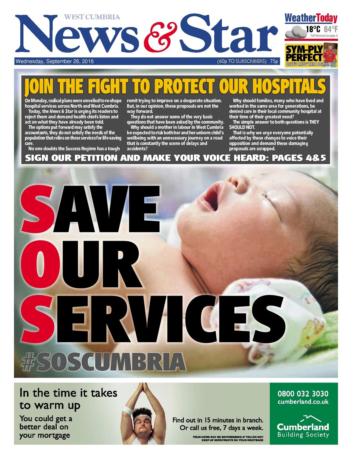 News and Star FRONT